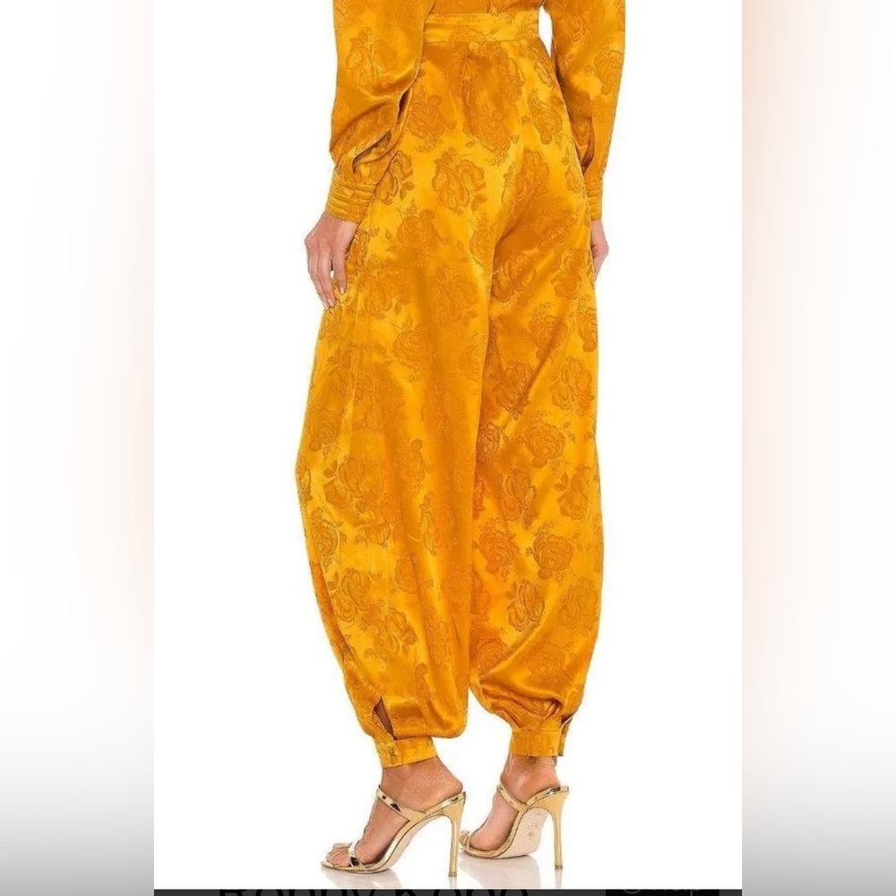 Ronny Kobo Kristine Pants in Mustard Yellow - Picture 5 of 6